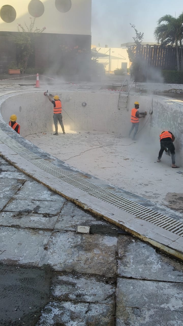 عزل مسابح بجدة